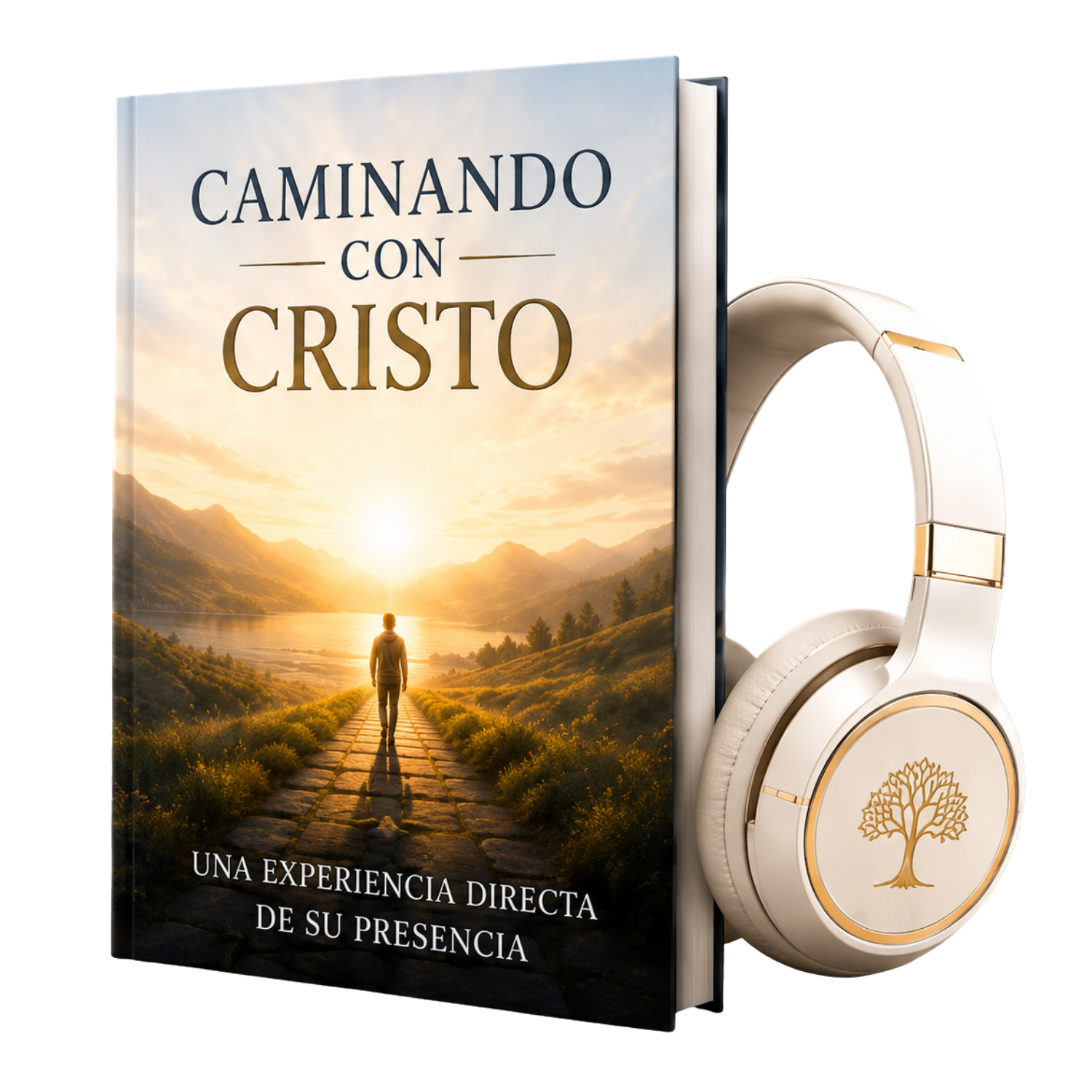 Walking With Christ audiobook with headphones
